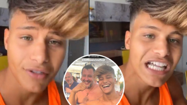 Denis Dosio insultato dopo delle stories con Matteo Salvini: 'Società di trogloditi'.