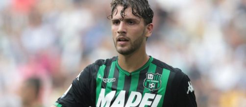 Manuel Locatelli, centrocampista del Sassuolo.