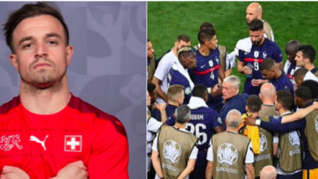 Photo capture d'écran Instagram Shaqiri et Antoine Griezmann