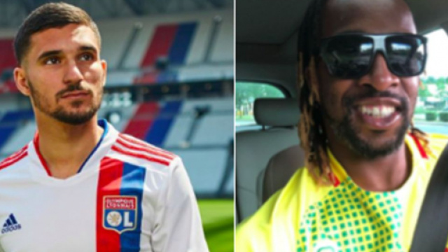 Sydney Govou et Aouar captures d'écran photos Instagram