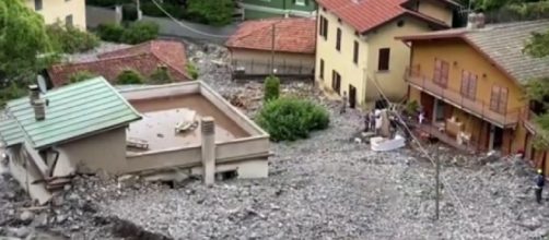 Footage shows devastating aftermath of severe floods in Lake Como (Image source: ClickHeart TV/YouTube)