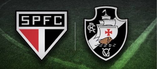 São Paulo e Vasco se enfrentam pela Copa do Brasil (Fotomontagem)
