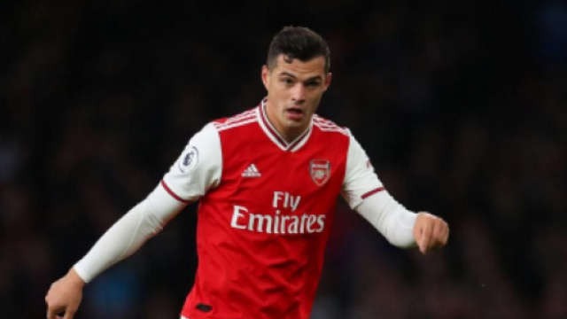 Granit Xhaka, centrocampista della nazionale svizzera.