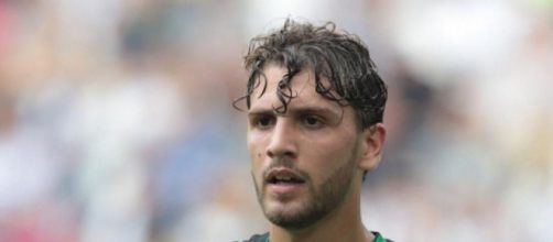 Manuel Locatelli, centrocampista del Sassuolo.