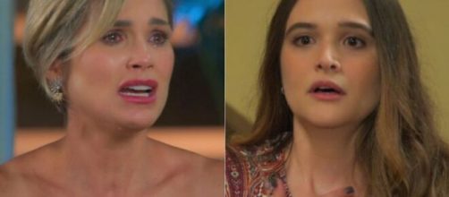 Helena e Luna em 'Salve-se Quem Puder' (Fotomontagem/Reprodução/TV Globo)