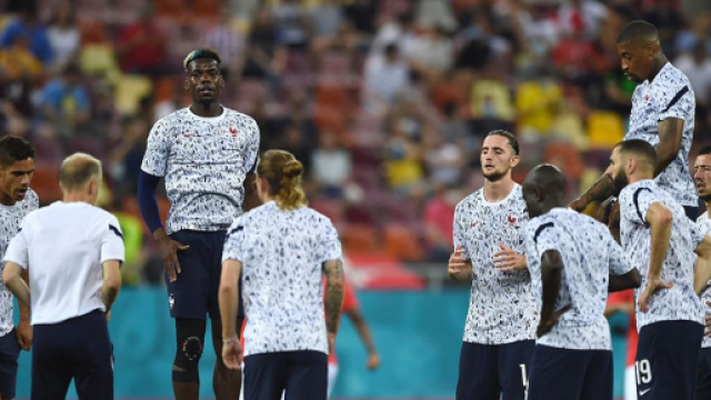 La France en difficulté pendant l'Euro 2020 - Source : Capture d'écran, Twitter Équipe de France