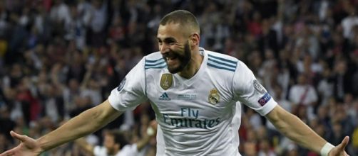 Karim Benzema, punta del Real Madrid.