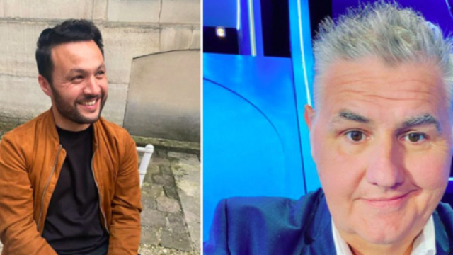 Karim Bennani et Pierre Ménès - Source : capture d'écran, Instagram