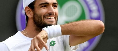 Matteo Berrettini in finale a Wimbledon.