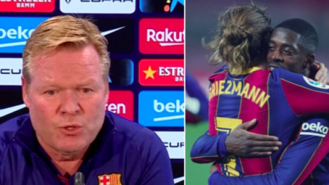 Koeman vidéo YouTube Instagram Griezmann