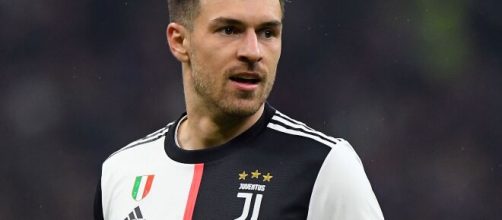 Aaron Ramsey centrocampista della Juventus.