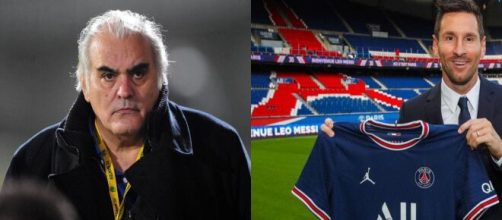 Messi au PSG, Gilles Favard dérape et insulte des fans (Source : photo montage et capture Youtube)