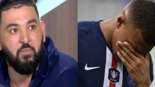 Mohamed Henni défend Mbappé et tacle Messi et le PSG (Source : montage photo et capture Youtube)