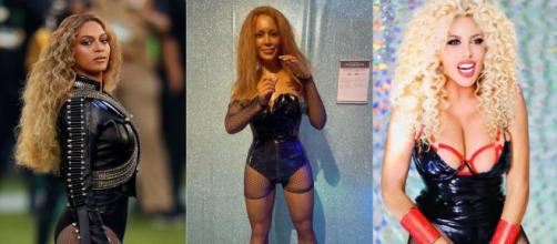 La statue de cire de Beyoncé au Poland Wax Museum est devenue un sujet hilarant pour les internautes - Source : montage Blasting