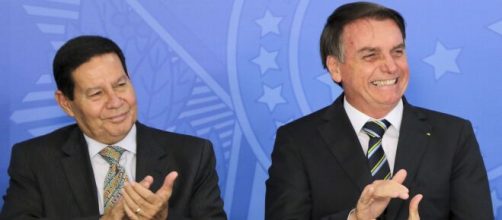 Mourão e Bolsonaro mantêm tensão na relação (Agência Brasil)