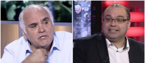 Gilles Favard se clashe avec un internaute sur l'affaire Yoann Riou (montage photo et capture Youtube)