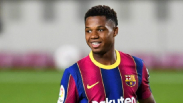 Ansu Fati, punta del Barcellona.