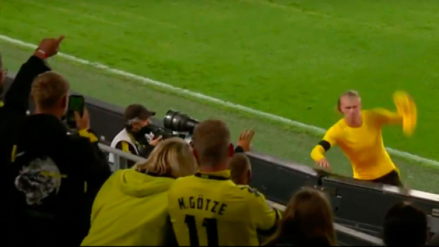 Haaland photo capture d'écran vidéo YouTube