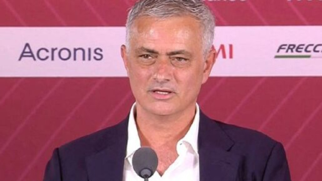 José Mourinho, le coach de l'AS Roma - Source : capture d'écran, Youtube