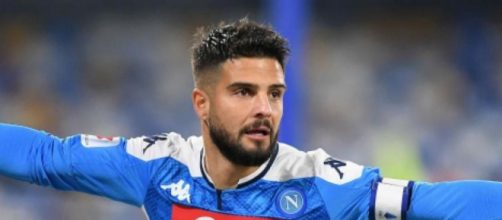 In foto Lorenzo Insigne, punta del Napoli.