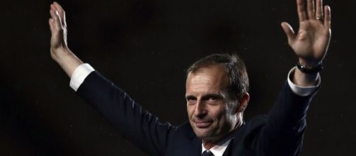 Massimiliano Allegri di nuovo alla guida della Juventus.