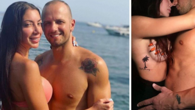 Stefano e Federica, tatuaggio di coppia
