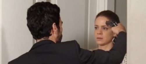 Pedro e Cristina em 'Império'. (Reprodução/TV Globo)