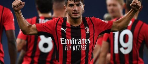 Sampdoria - Milan match winner Brahim Diaz. Foto di: acmilan.com