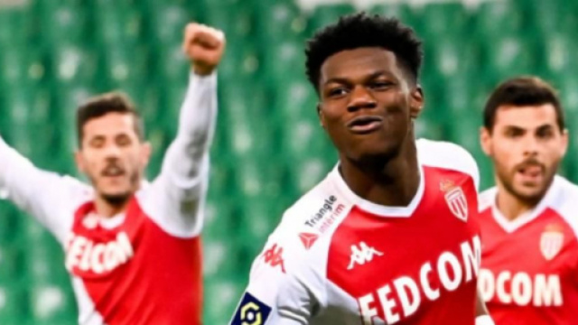 Aurelien Tchouameni, centrocampista del Monaco.