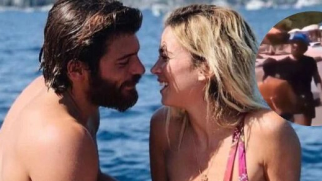 Can Yaman importunato in vacanza.