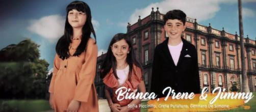 Un posto al sole, nella nuova sigla appaiono i bambini Bianca (Sofia Piccirillo), Irene (Greata Putaturo) e Jimmy (Gennaro De Simone).