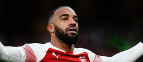 In foto Alexandre Lacazette, punta dell'Arsenal.