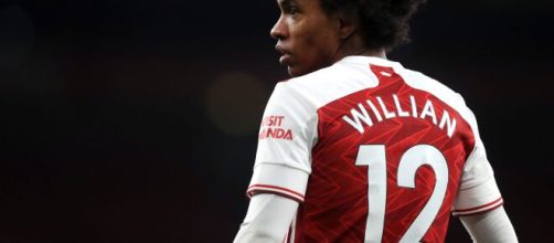 Willian, trequartista brasiliano dell'Arsenal.