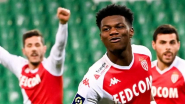 Aurelien Tchouameni, centrocampista del Monaco.