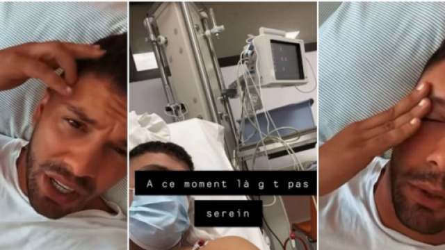 Kevin Guedj hospitalisé d'urgence à cause de douleurs à la poitrine, il donne des nouvelles.