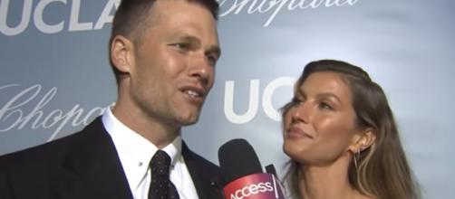 Brady and Gisele exchange sweet messages on Instagram (Image source: Access/YouTube)