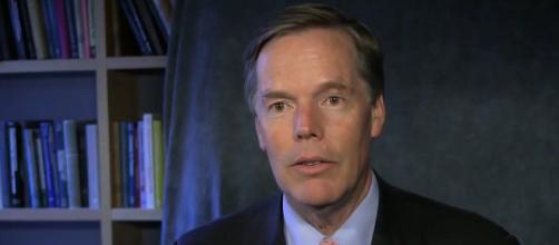 If confirmed by the Senate, Nicholas Burns will be the next U.S. ambassador to China. [Image Source: Harvard Kennedy School/YouTube]
