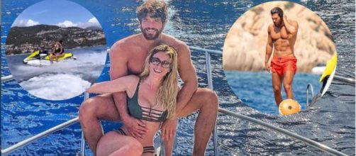 Can Yaman e Diletta separati in vacanza.