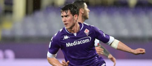 L'Inter pensa a Vlahovic della Fiorentina.