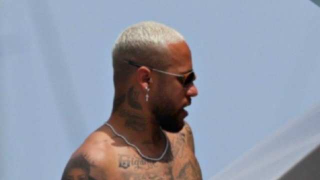 Neymar en vacances - Source : capture d'écran, Instagram