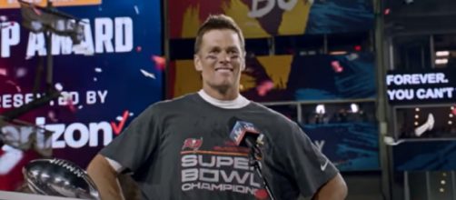 Brady carried the Bucs to a Super Bowl win (Image source: Tampa Bay Buccaneers/YouTube)