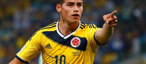 In foto James Rodríguez, trequartista colombiano.
