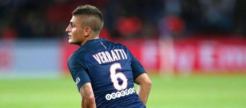 Marco Verratti, centrocampista del Paris Saint Germain.