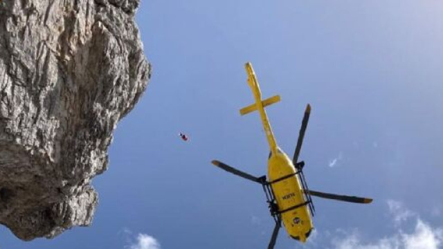 Belluno, alpinista milanese scomparso, la moglie: 'Federico &egrave; l&igrave; fuori che ci aspetta'.