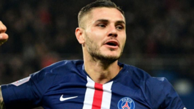 Mauro Icardi, giocatore del Paris Saint Germain.