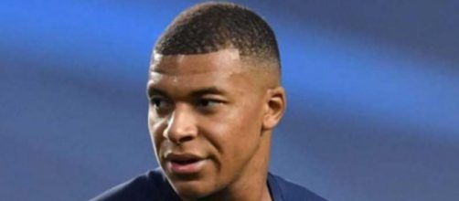 Kylian Mbappé, giocatore del Paris Saint Germain.