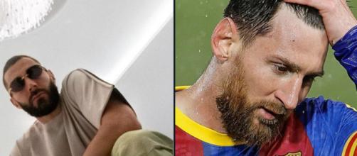 Benzema a trollé Messi et le Barça - Source : capture d'éran, Instagram
