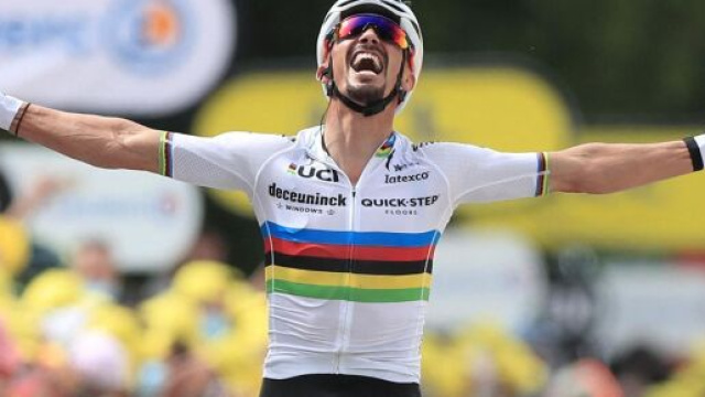 Les plus beaux exploits de Julian Alaphilippe (Crédit Photo : Eurosport)