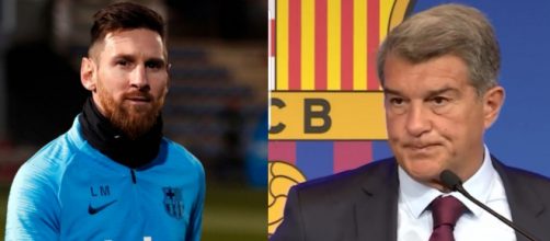 Joan Laporta ha dejado escapar a Messi para no hipotecar al club. Instagram (@leomessi y @jlaportaoficial)