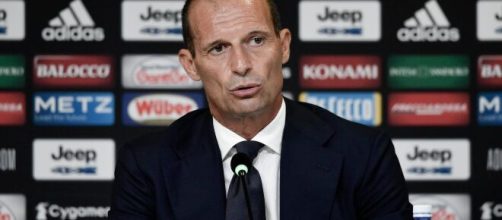 Allegri, allenatore della Juventus.